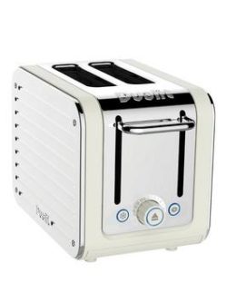 Dualit Architect 2 Slice Toaster - Canvas White